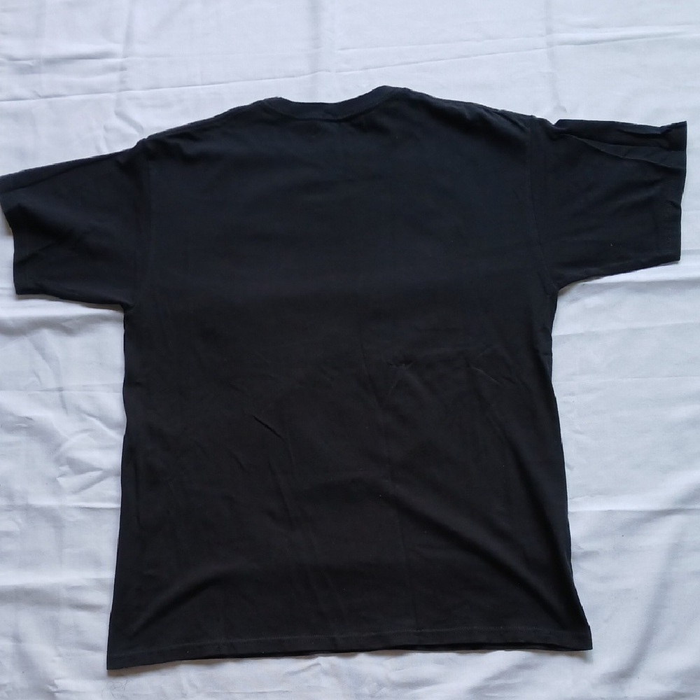 Asphalt Yacht Club Black Short Sleeve Tee with‎ Intricate Skull DesignSz L - Picture 4 of 6
